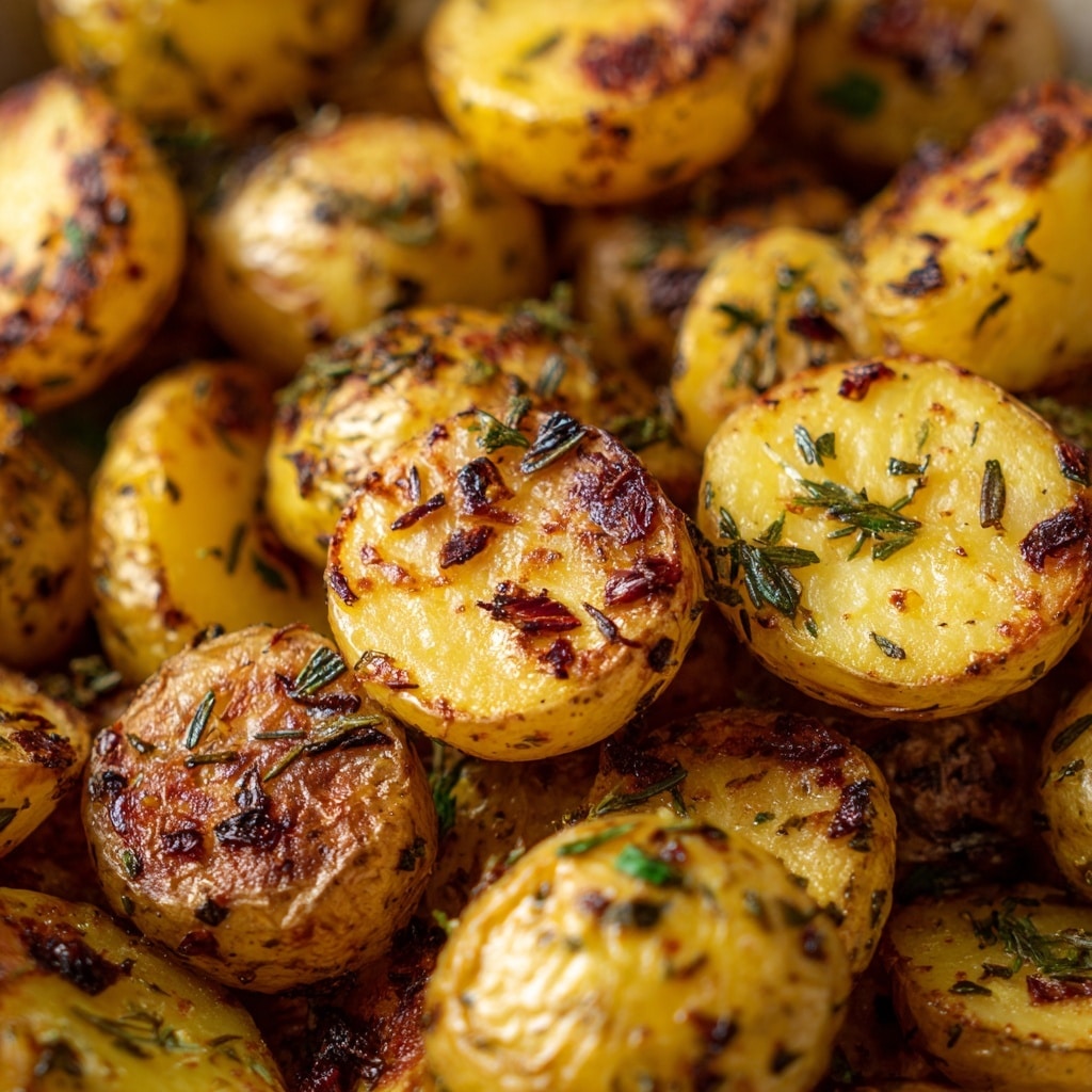 Garlic Herb Roasted Potatoes Recipe - Recipe Image