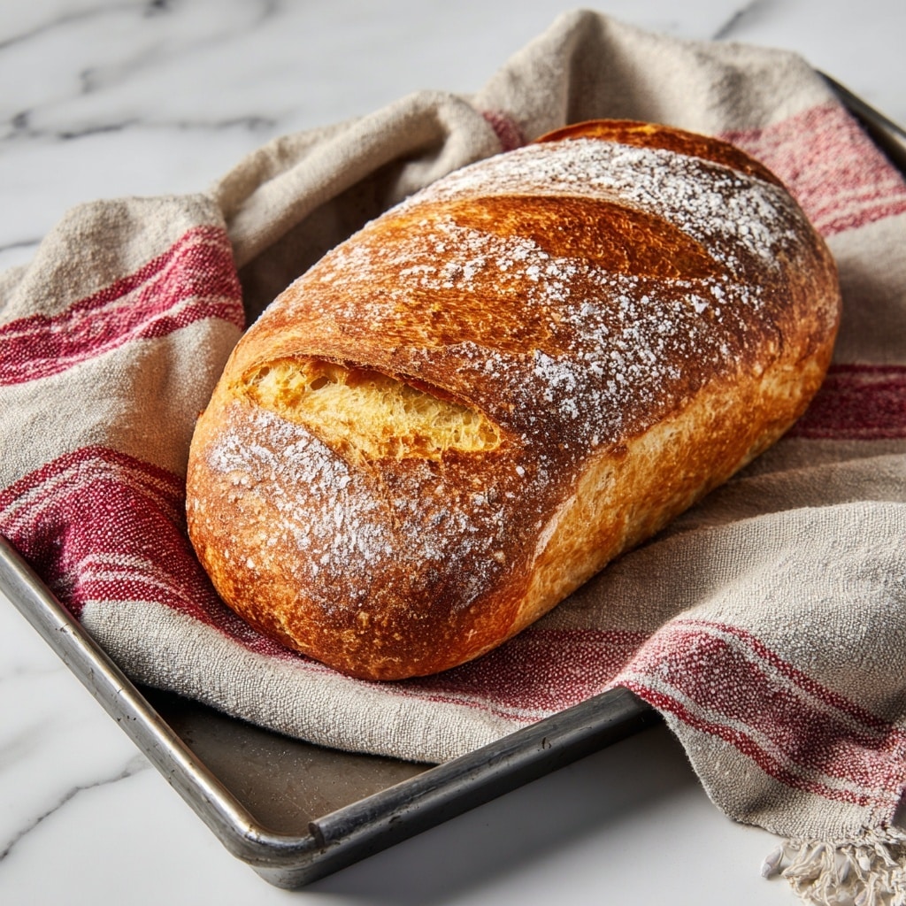 Easy Homemade Italian Bread Recipe - Recipe Image