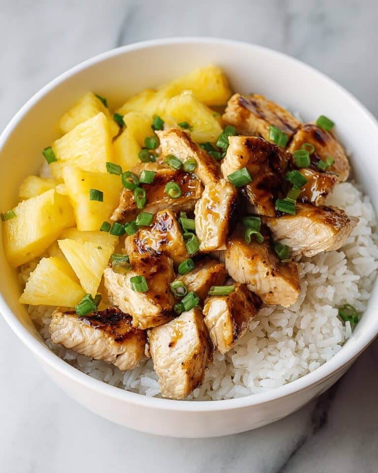 Tropical Pineapple Chicken & Rice Delight Recipe
