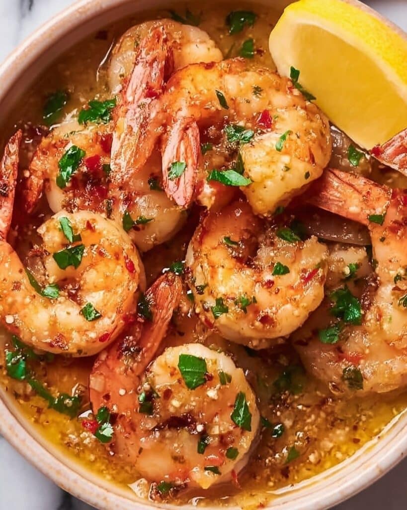 Spanish Garlic Prawns Recipe