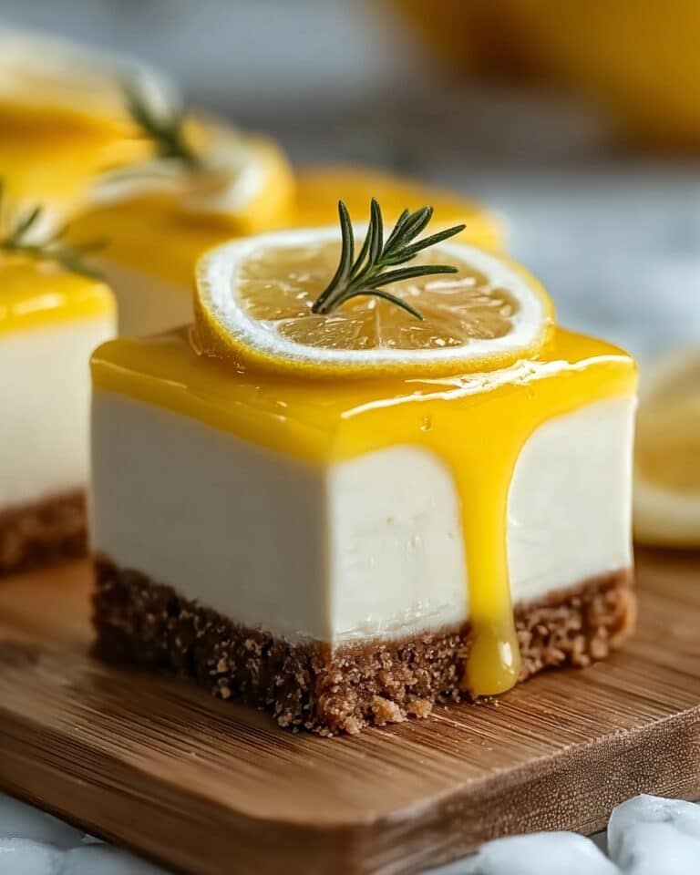 Lemon Cheesecake with Lemon Curd Recipe