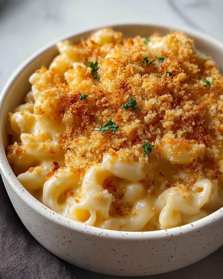 Garlic Parmesan Mac and Cheese Recipe