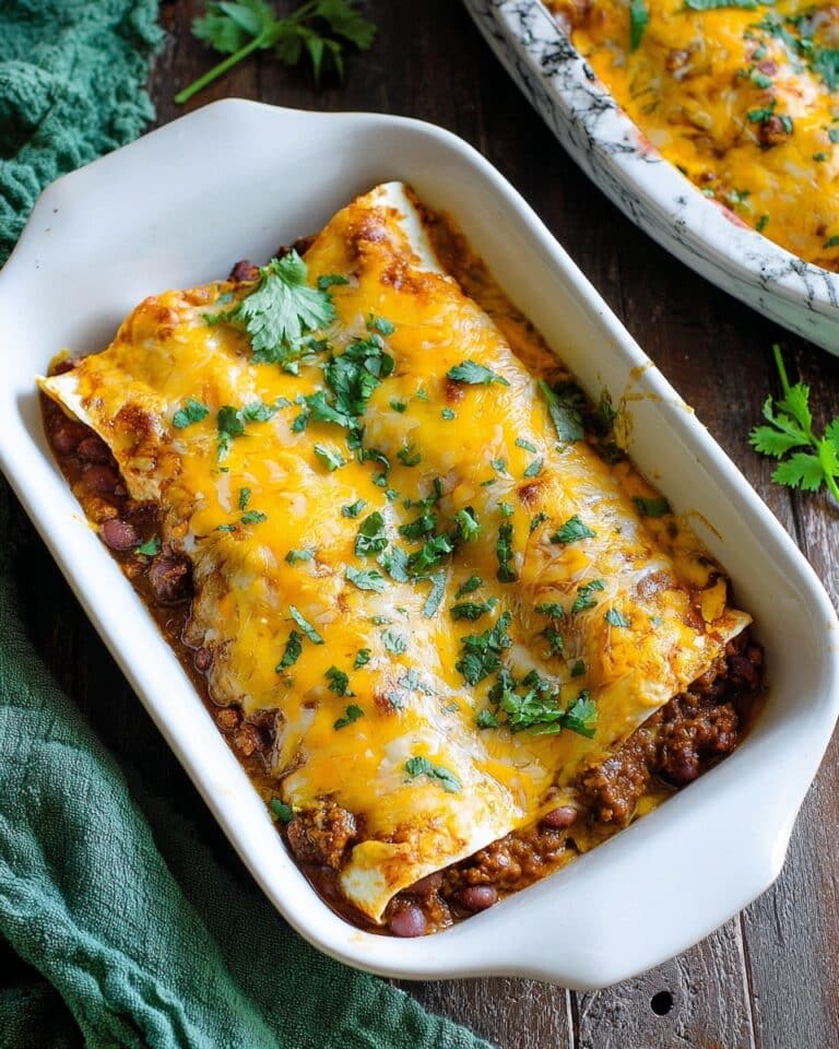 Bean and Cheese Enchiladas Recipe