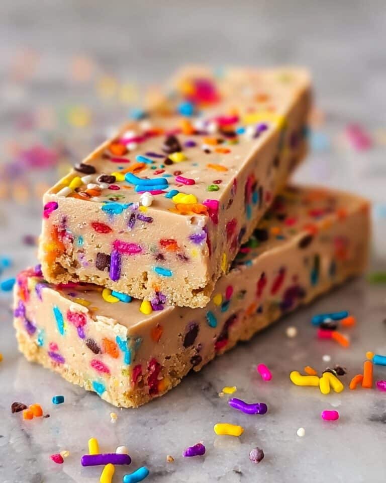 Birthday Cake Protein Bars Recipe