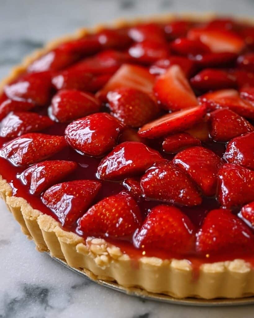 Homemade Fresh Strawberry Pie Recipe