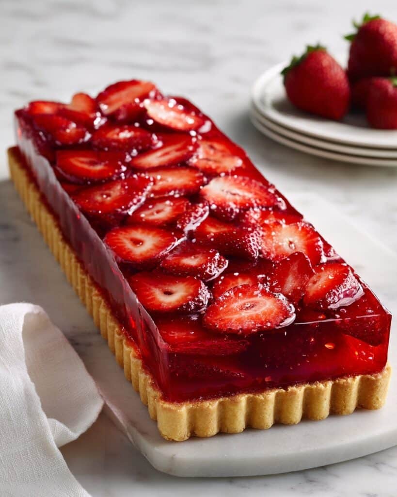 Easy Strawberry Slab Pie Recipe