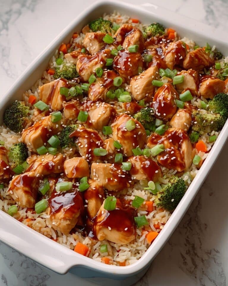 Teriyaki Chicken Casserole Recipe