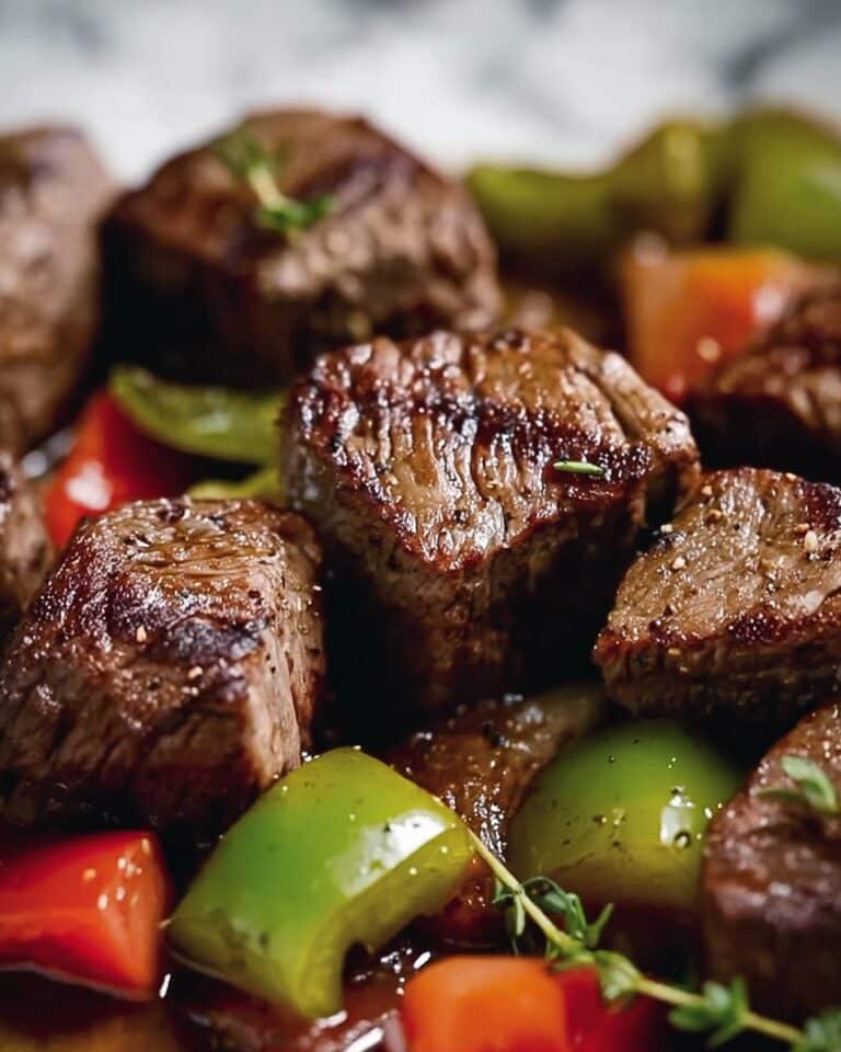 Pepper Steak in a Crock Pot Recipe