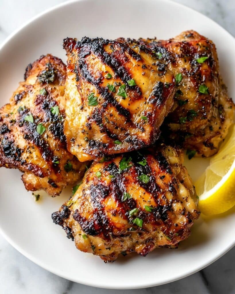Juicy Grilled Chicken Thighs Recipe