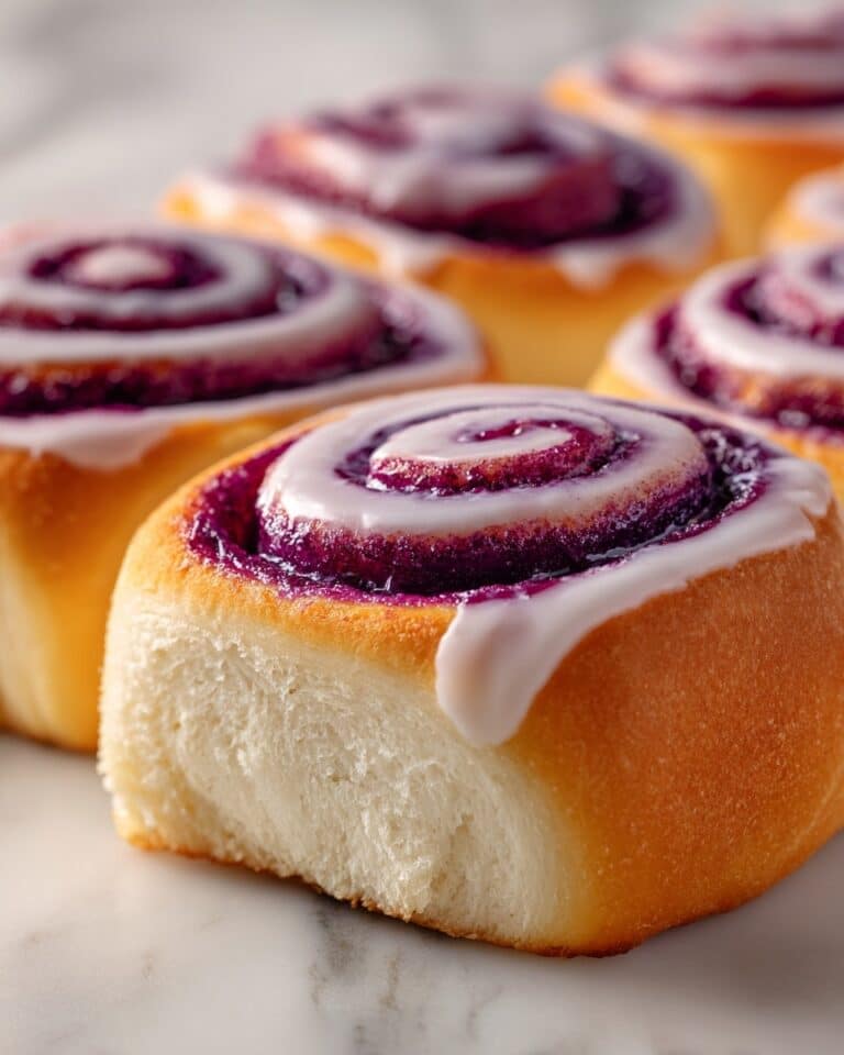 Blueberry Cheesecake Swirl Rolls Recipe