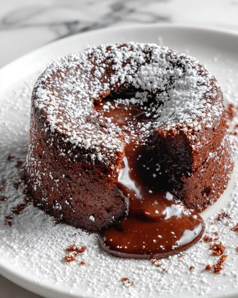 Protein Lava Cake (Gluten Free, Low Sugar) Recipe