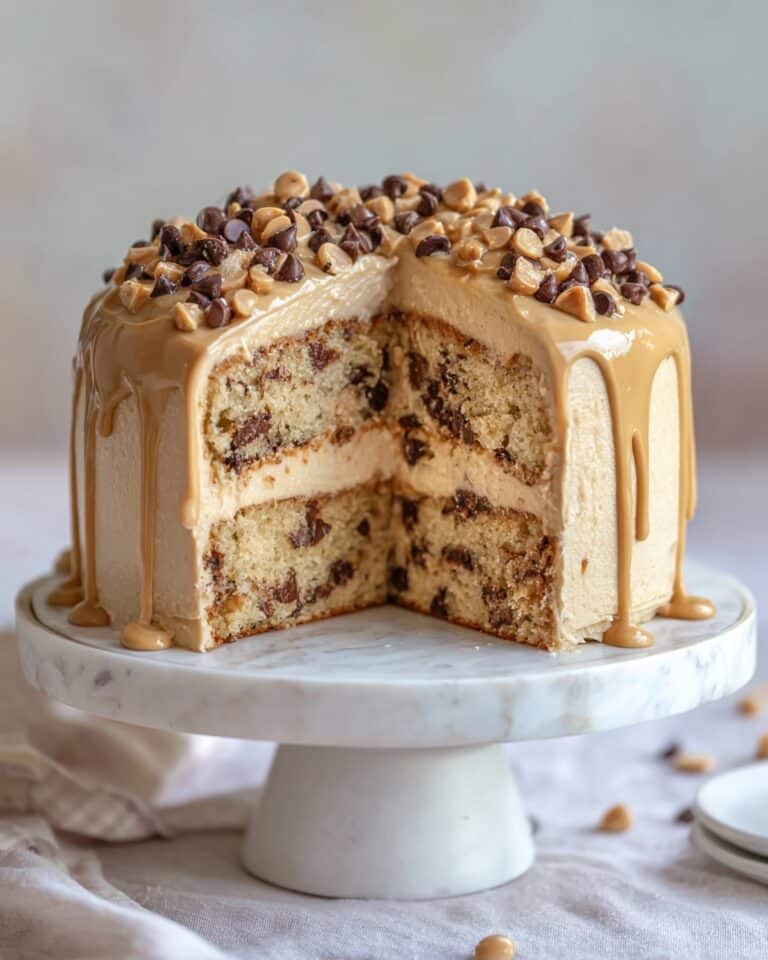 Peanut Butter Cake with Peanut Butter Frosting Recipe