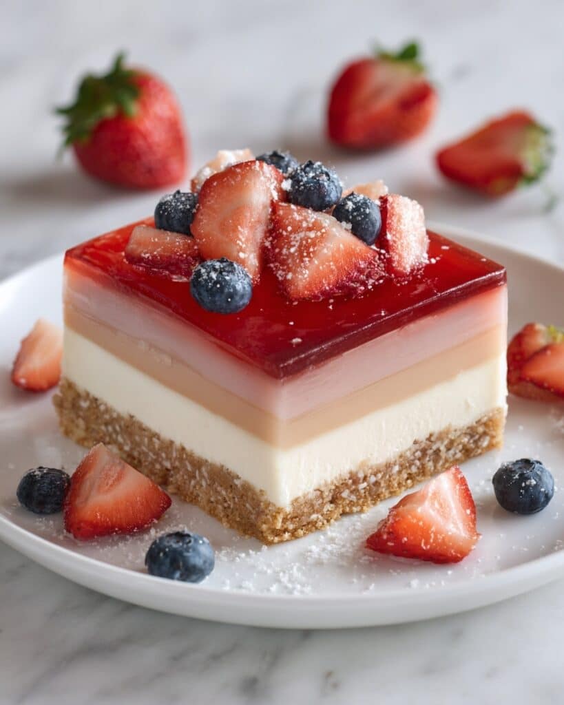 Triple-layered Berry Cheesecake Recipe