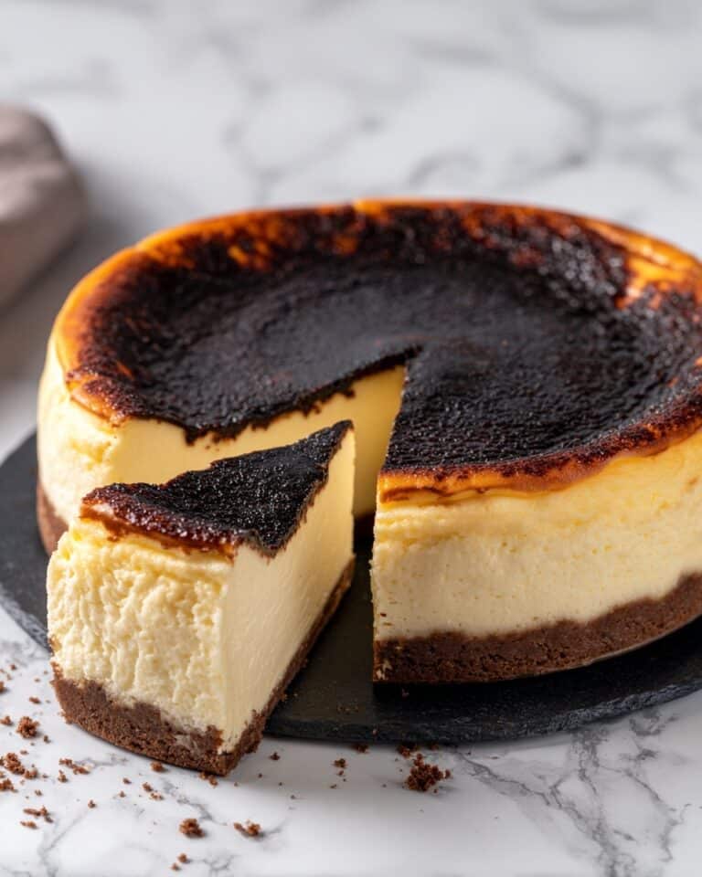 Basque Burnt Cheesecake Recipe