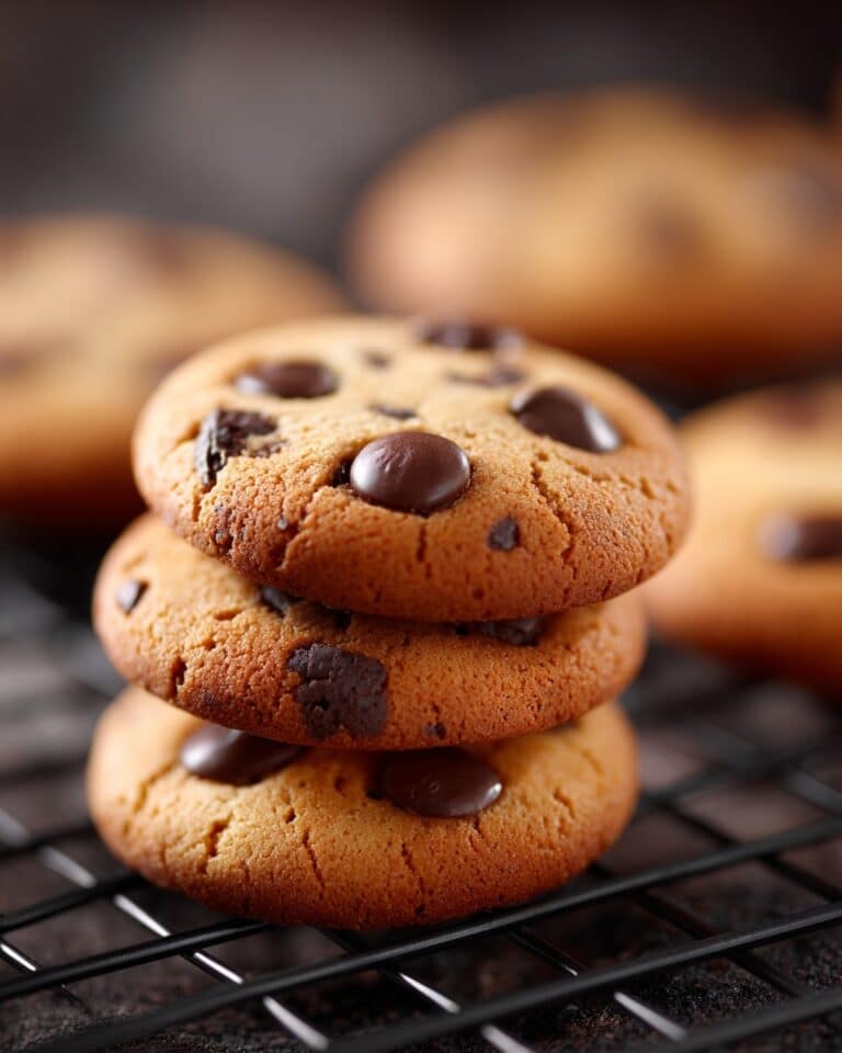 Nut-Free Vegan Tahini Chocolate Chip Cookies Recipe
