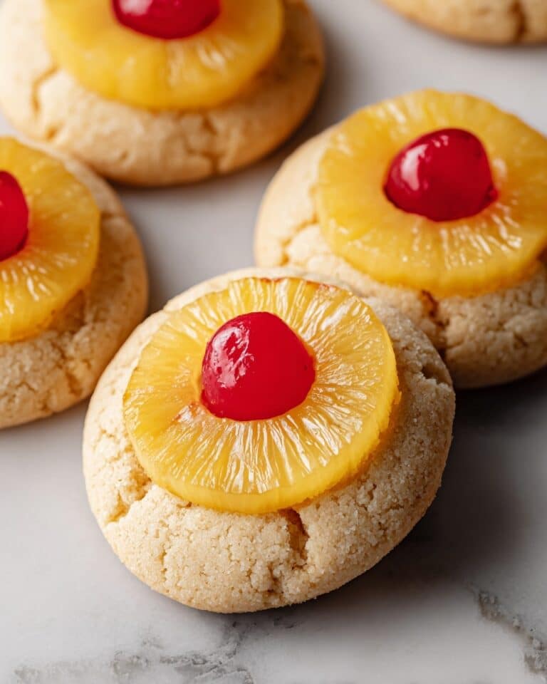Pineapple Upside Sugar Cookies Recipe