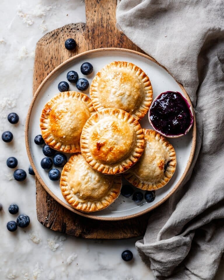 Air Fryer Blueberry Hand Pies Recipe