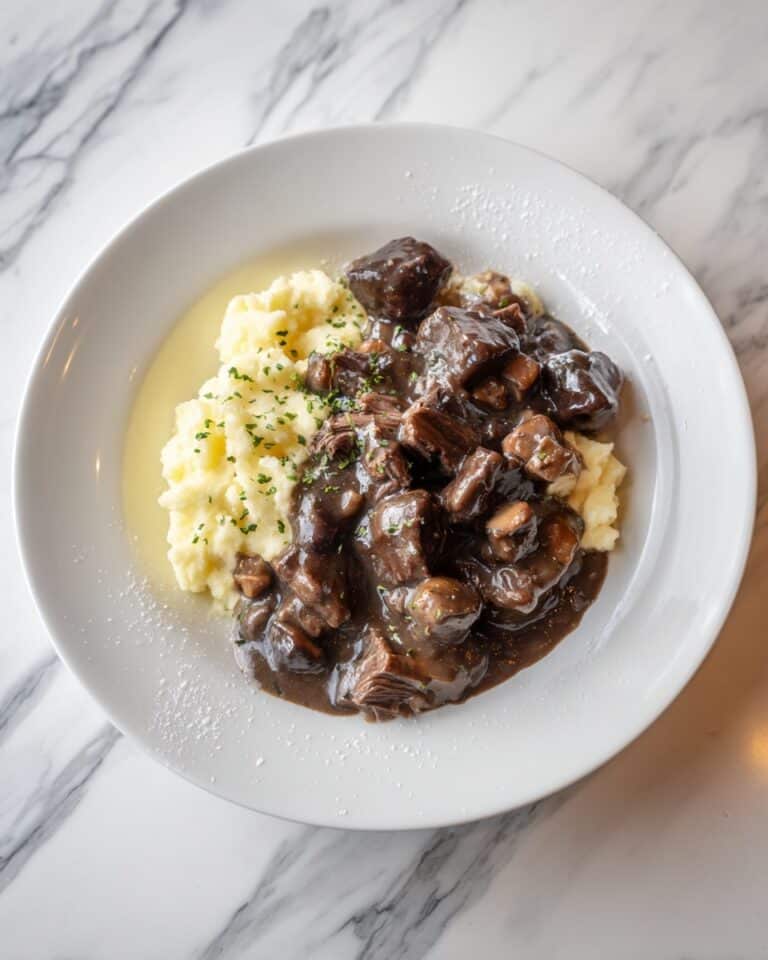 Instant Pot Pot Roast with Mashed Potatoes & Gravy Recipe