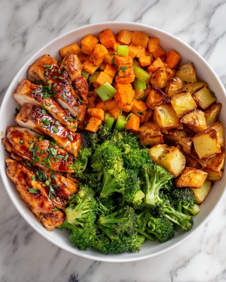 Skinny Chicken and Roasted Potato Bowl Recipe