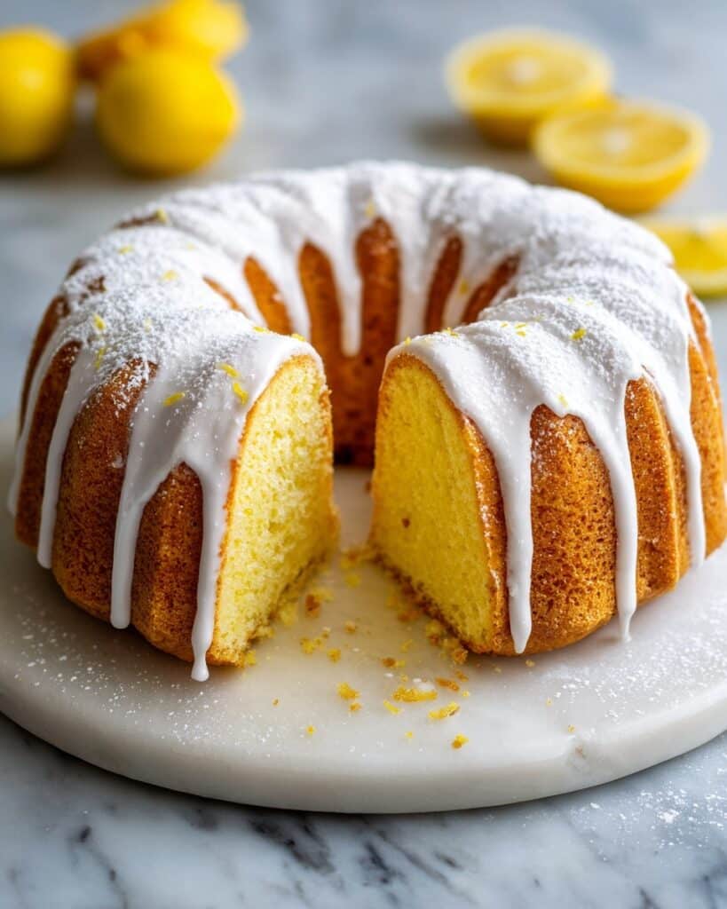 Italian Lemon Pound Cake Recipe