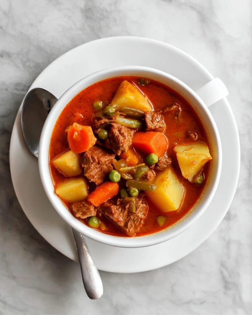 Moms Old Fashioned Vegetable Beef Soup Recipe