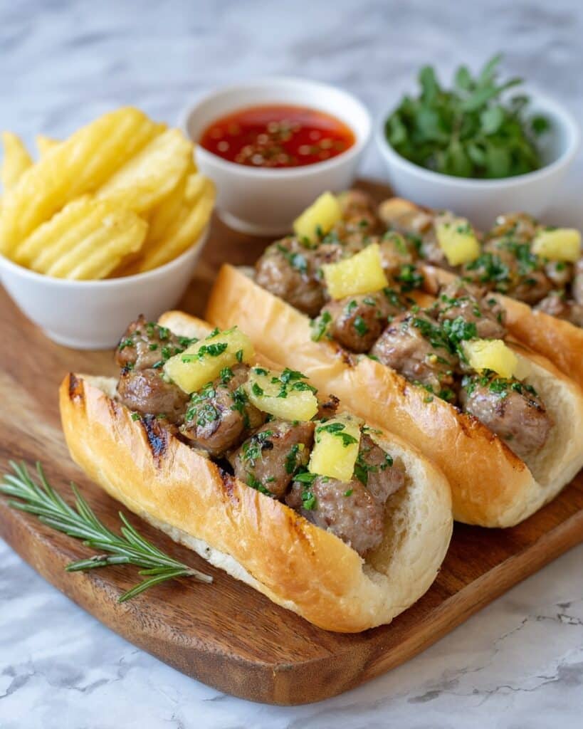 Caramelized Onion and Cheese Steak Sandwich Recipe