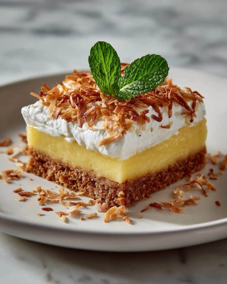 Coconut Cream Layered Dessert Recipe