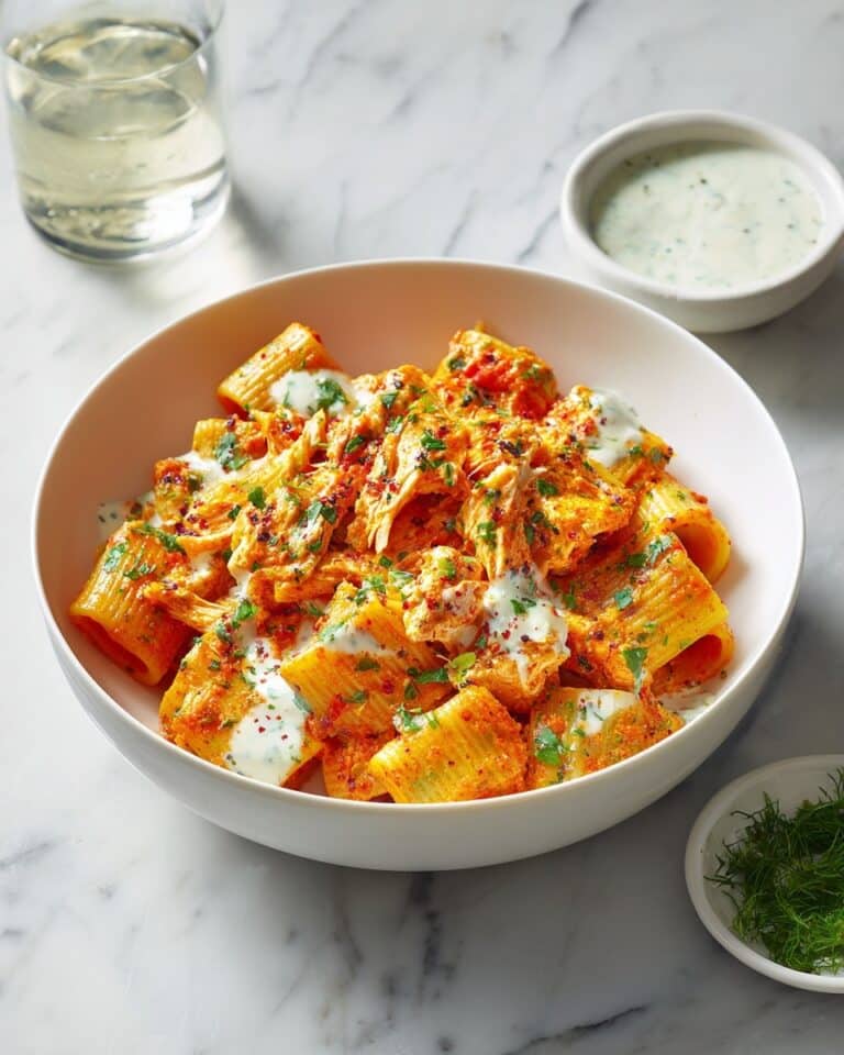 Buffalo Chicken Pasta Recipe