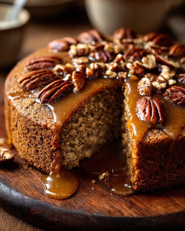 Decadent Maple Syrup and Walnut Cake Recipe