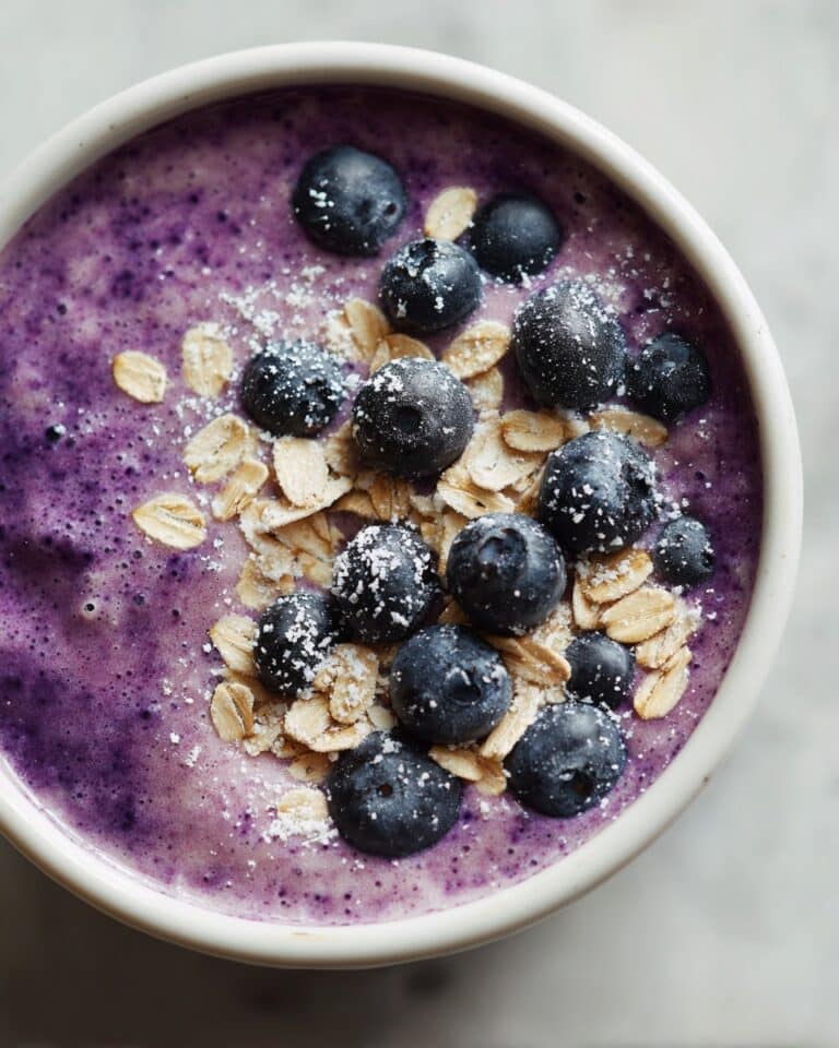 Blueberry Overnight Oatmeal Recipe