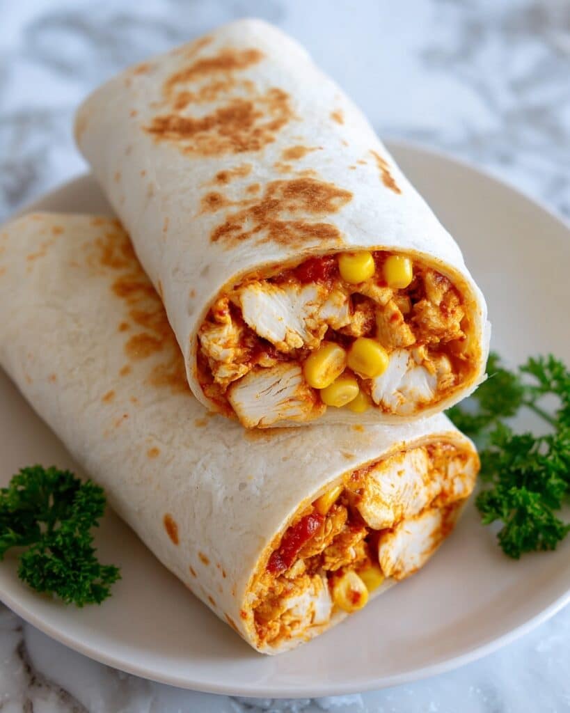 Southern Turkey Burritos with Refried Beans Recipe