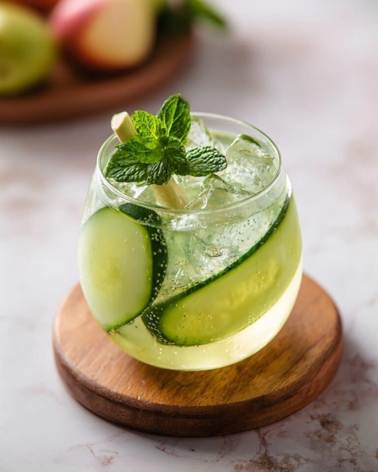 Cucumber Gin Fizz Pops Recipe