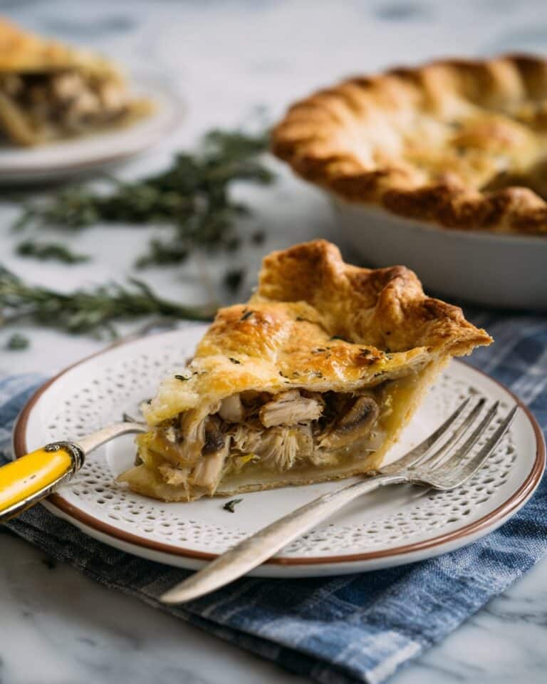 Savory Chicken and Mushroom Puff Pastry Delight Recipe