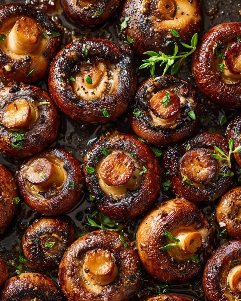 Garlic Butter Mushrooms Recipe