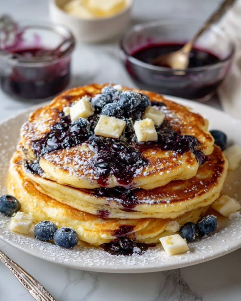 Overnight Blueberry Cream Cheese French Toast Casserole Recipe