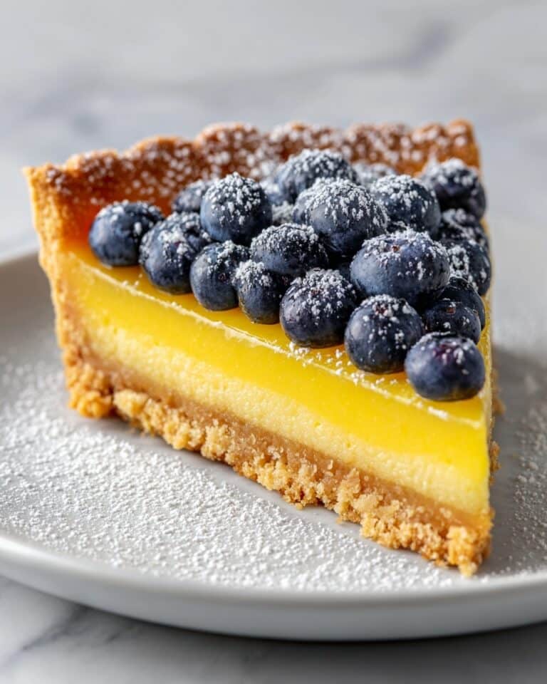 Blueberry Lemon Curd Tart Recipe
