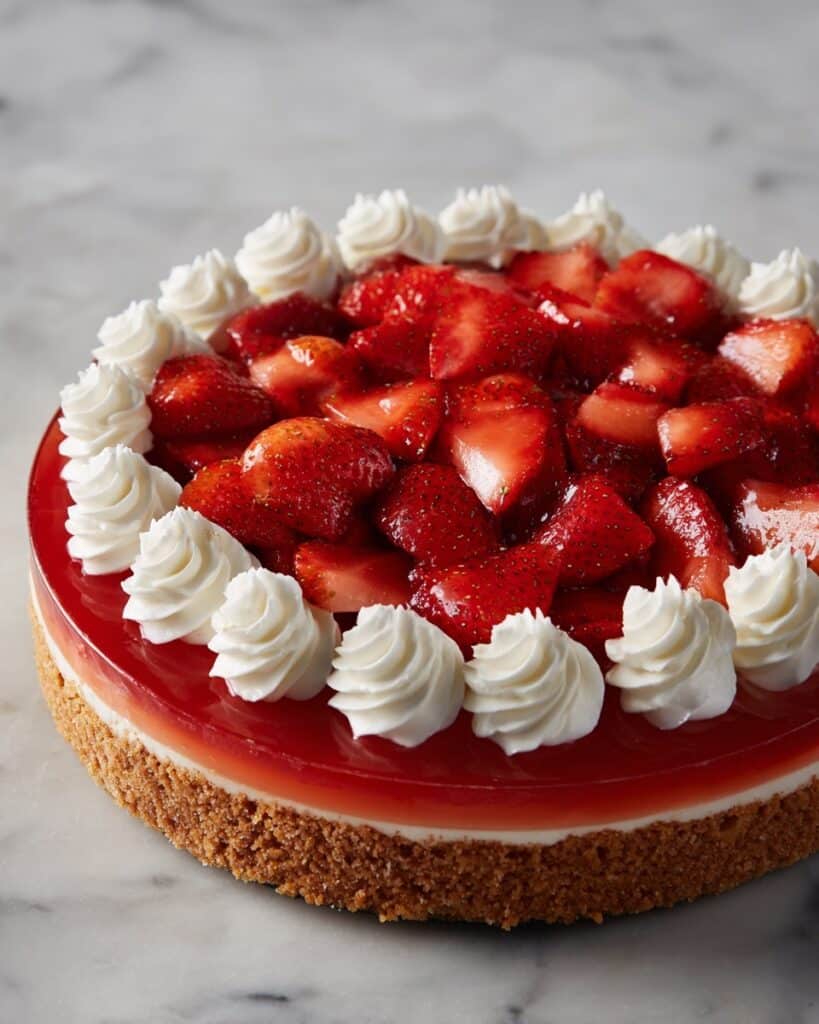 Strawberry Icebox Pie Recipe