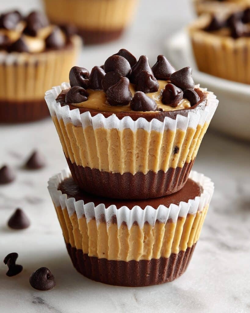 Peanut Butter Chocolate Chip Cookie Cups Recipe