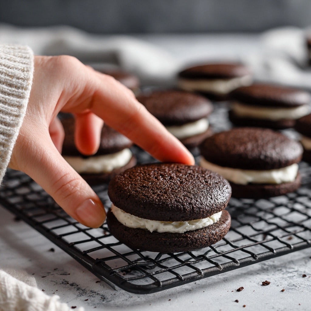 Chocolate Marshmallow Whoopie Pies Recipe