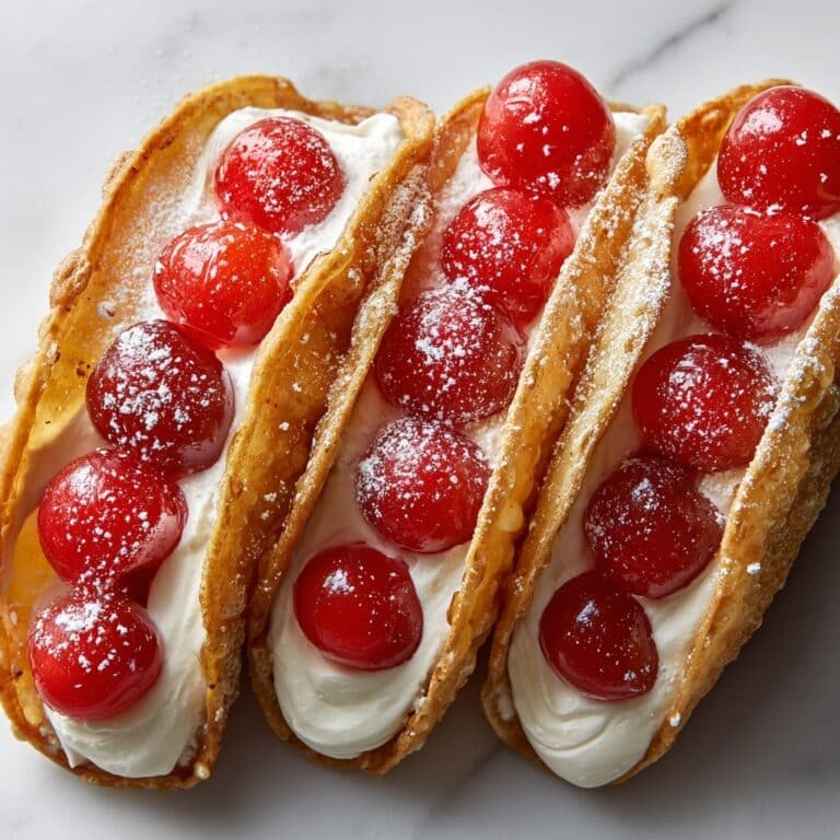 Cherry Cheesecake Tacos Recipe