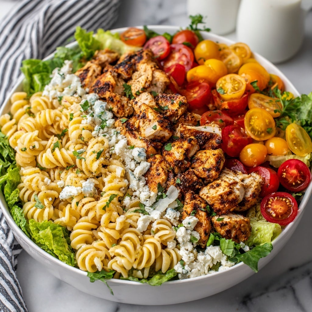 Chicken Caesar Pasta Salad Recipe