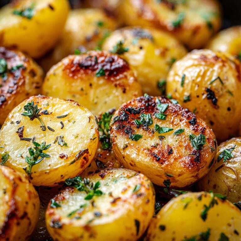 Garlic Herb Roasted Potatoes Recipe