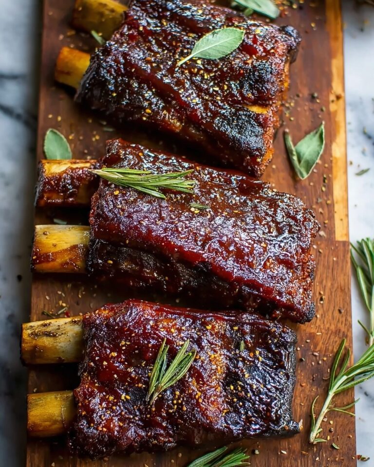 Flavorful Smoked Beef Ribs Recipe