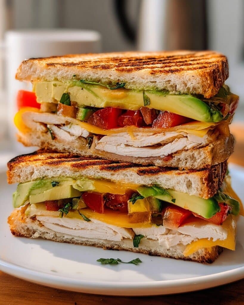 Chicken and Avocado Panini Recipe