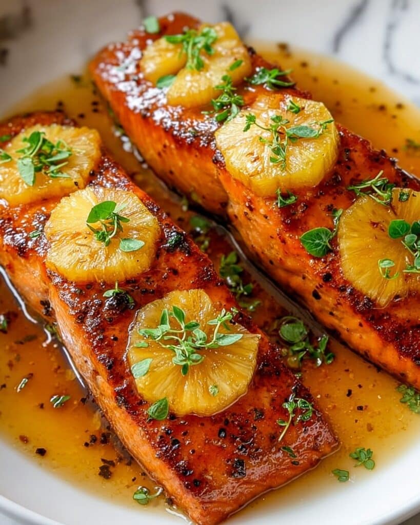 Baked Pineapple Salmon Recipe