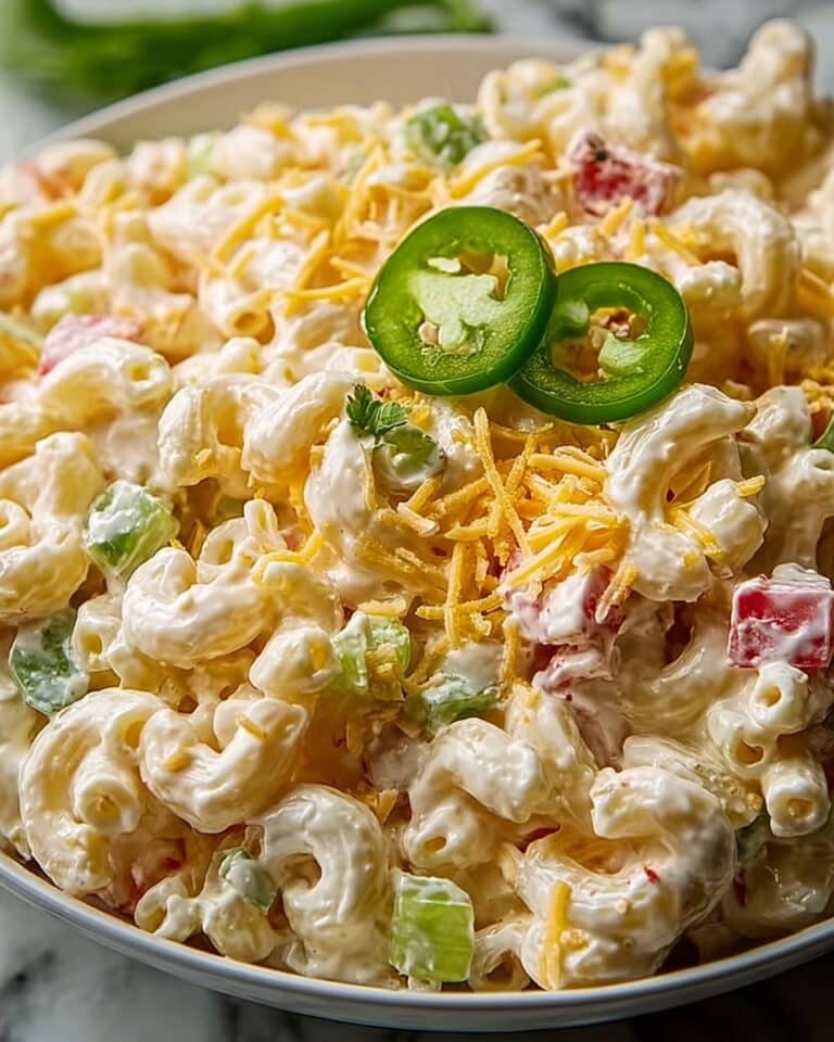 Jalapeño Popper Macaroni Salad Recipe