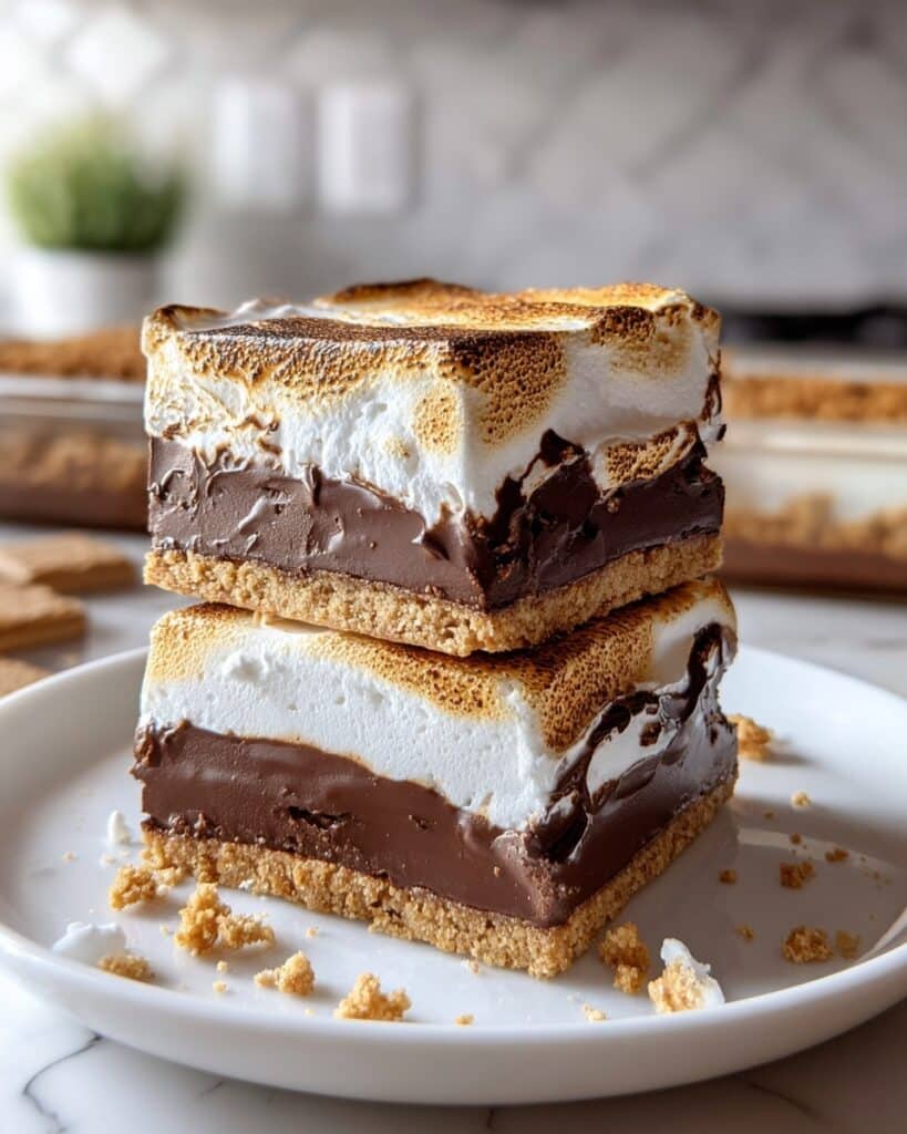 Frozen S’mores Bars Recipe