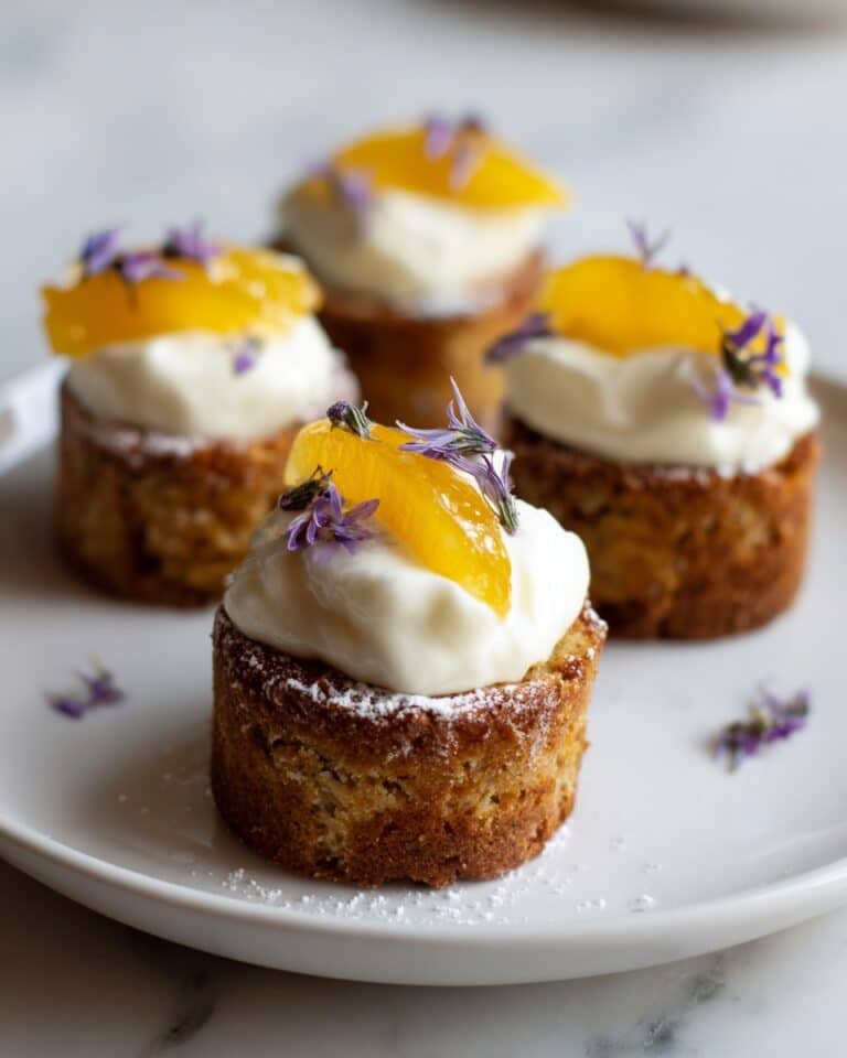 Mini Brown Butter Lemon Cakes Recipe