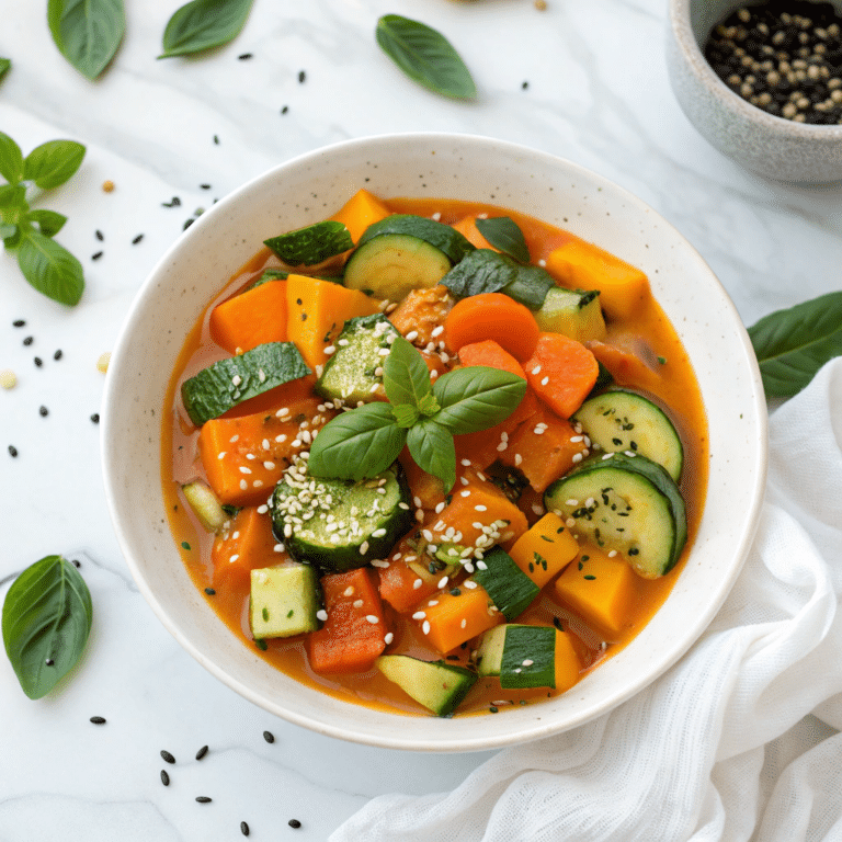 Summer Vegetable Stew Recipe