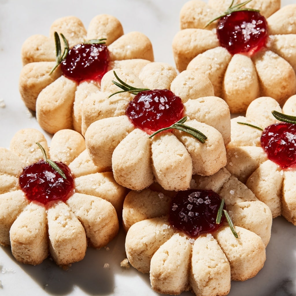 Four-Ingredient Christmas Shortbread Cookies Recipe - Recipe Image